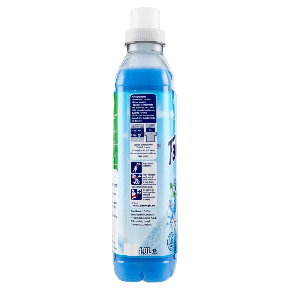 Fabuloso ammorbidente concentrato Fresco mattino 45 lavaggi 1 L
